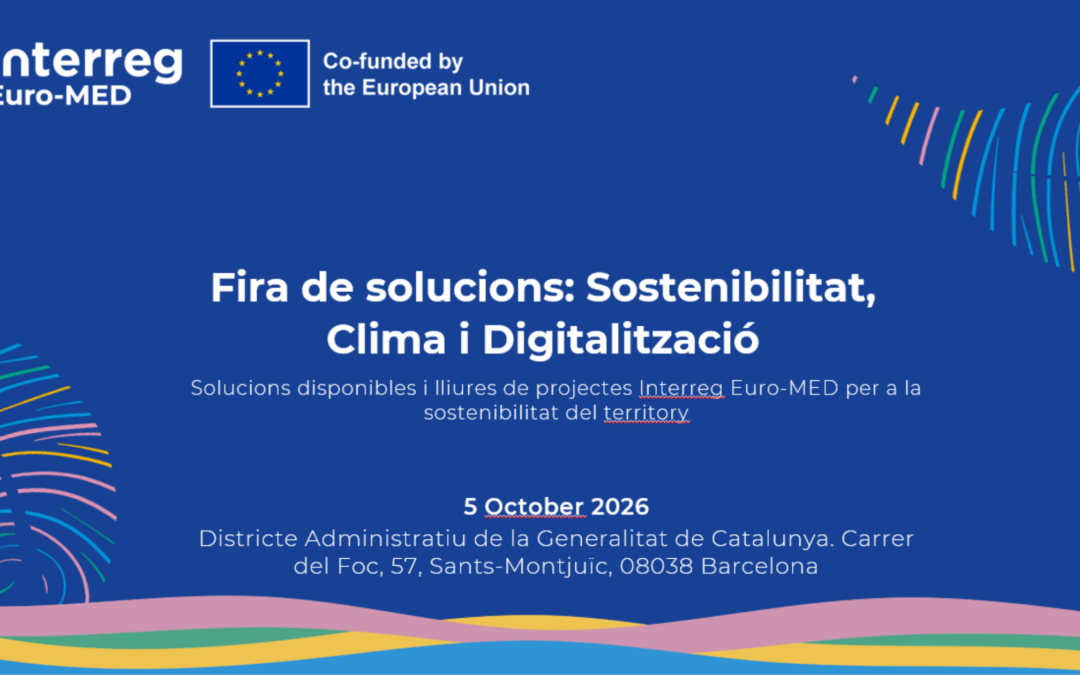 Solutions Fair connects tested Interreg Euro-MED solutions with territorial needs in Barcelona