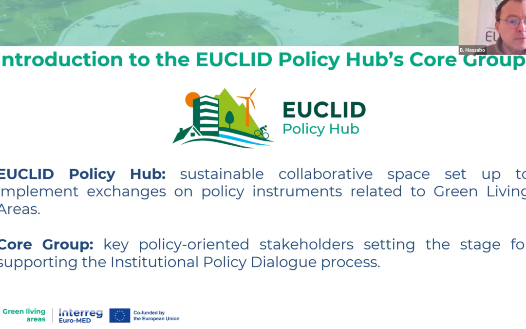 Green Living Areas Thematic Working Groups focusing on policy meet in February to discuss key policy instruments for 2025
