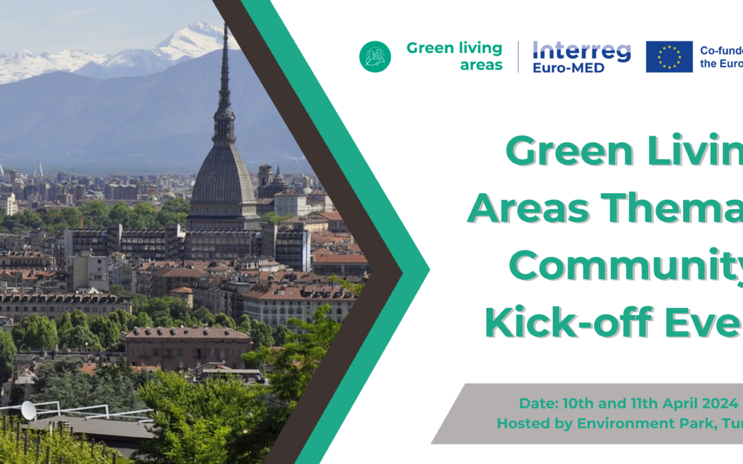 Invitation to the Green Living Areas Thematic Community Kick-off event